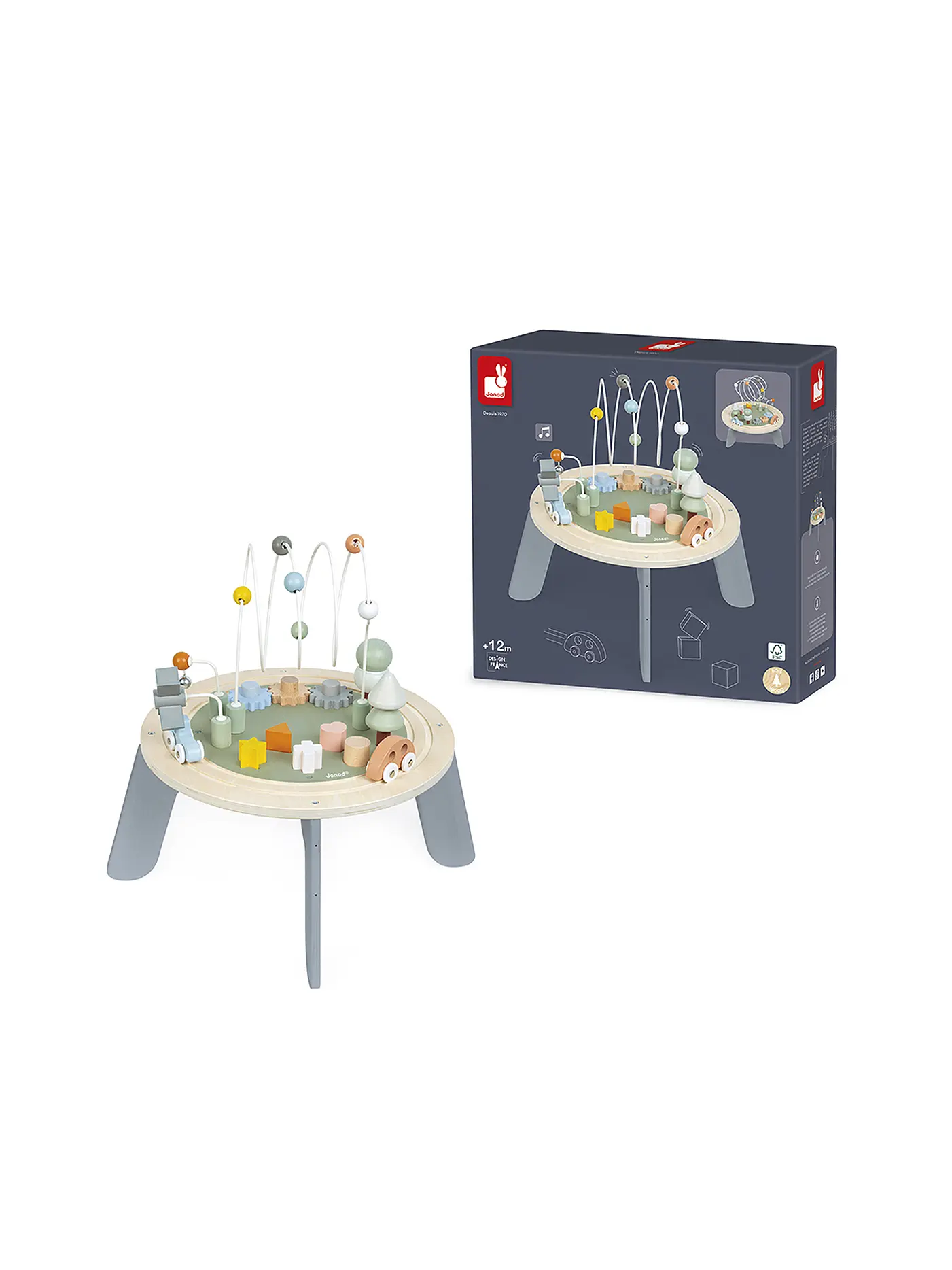 JANOD | Sweet Cocoon Activity Tisch | 